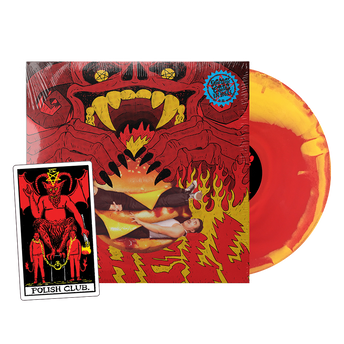 Now We're Cookin' In Hell Red & Yellow LP + Tarot Card